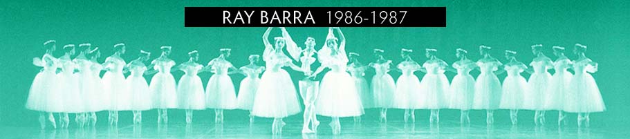 Ray Barra. 1986-1987
